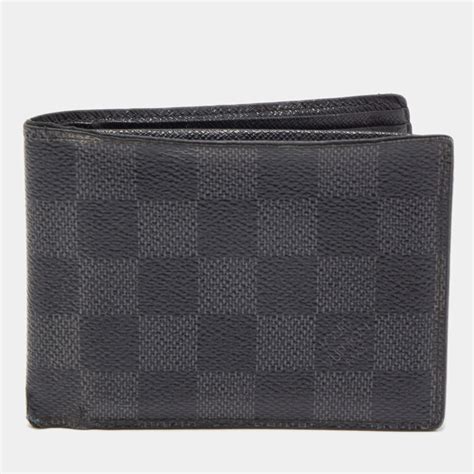 louis vuitton bifold wallet damier|Multiple Wallet Damier Graphite Canvas .